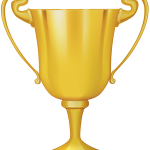 Award trophy cup