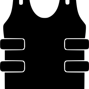 Bulletproof vest PNG