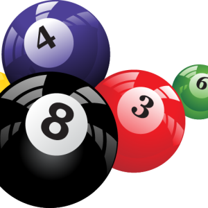 Billiard balls PNG