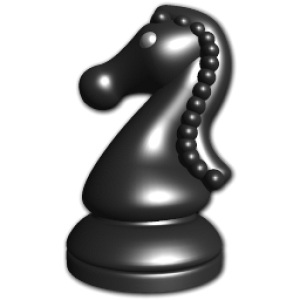 Chess horse icon PNG image