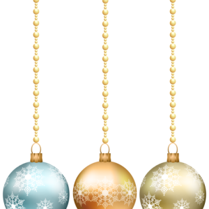 Christmas balls baubles