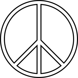 Peace symbol PNG