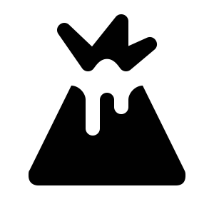 Volcano PNG