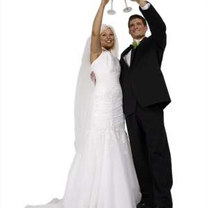 Wedding couple PNG