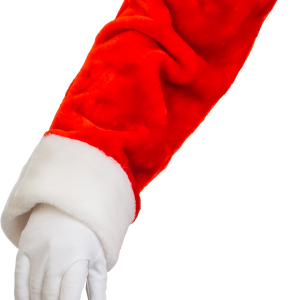 Santa Claus hand PNG