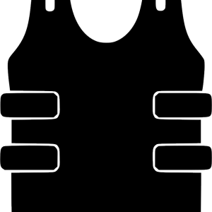 Body armour vest PNG
