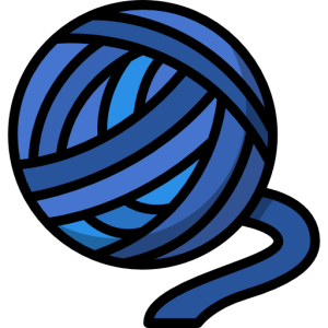 Ball yarn PNG