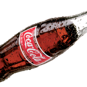 Coca cola bottle PNG image