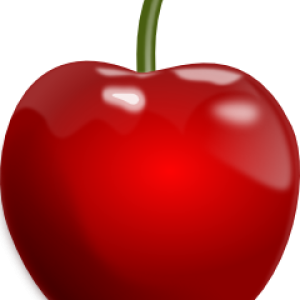 red cherry PNG image, free download