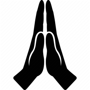 Praying hands PNG