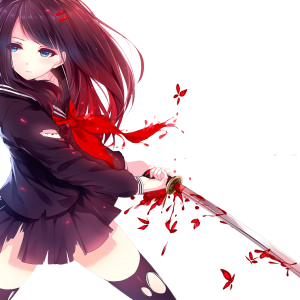 Anime girl PNG