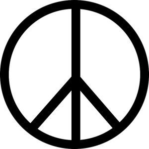 Peace symbol PNG
