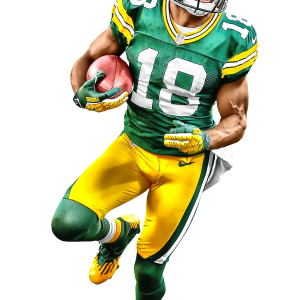 American football player PNG