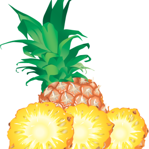 Pineapple PNG image, free download