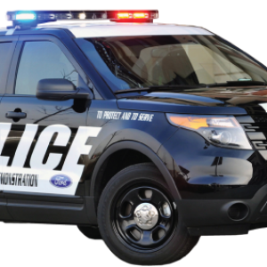 Police car PNG