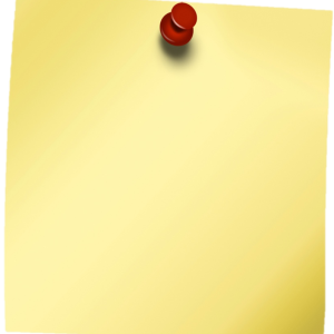 Sticky note PNG