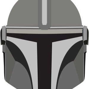 The Mandalorian helmet PNG