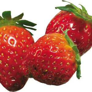 Strawberries photo PNG