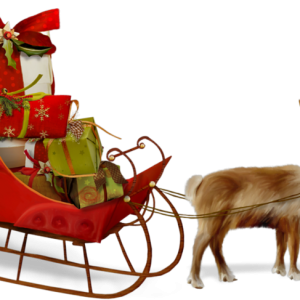 Santa Claus's reindeer PNG