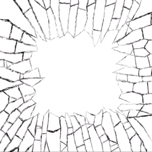 Broken glass PNG