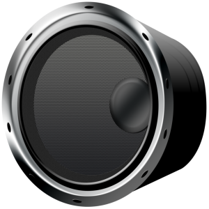 Audio speaker PNG
