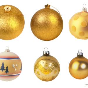 Christmas balls baubles