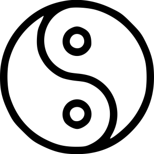 Yin and yang PNG