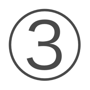 Number 3 PNG