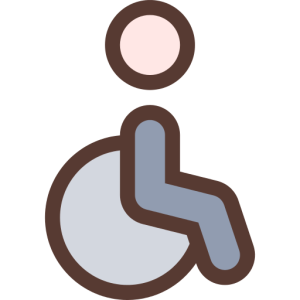 Disabled handicap symbol PNG