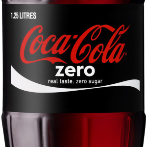Coca cola zero bottle PNG image