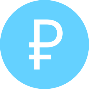 Russian ruble PNG