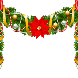 Christmas garland PNG