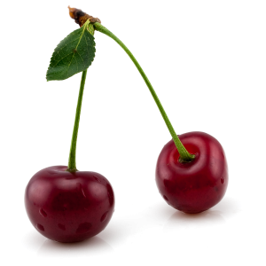 red cherry PNG image, free download