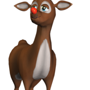 Santa Claus's reindeer PNG