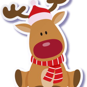 Santa Claus's reindeer PNG