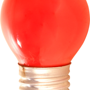 red light bulb PNG