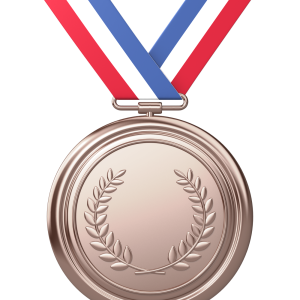 Gold medal PNG