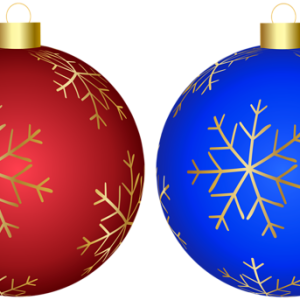 Christmas balls baubles