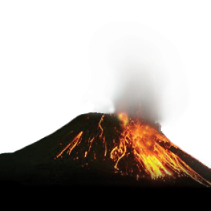 Volcano PNG