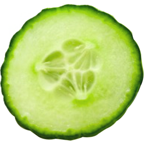Slice cucumber PNG