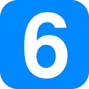 Number 6 PNG