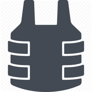 Bulletproof vest PNG
