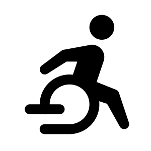 Disabled handicap symbol PNG
