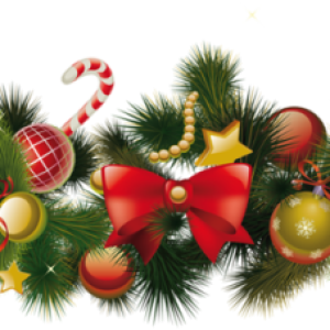 Christmas garland PNG