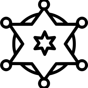 Sheriff badge PNG