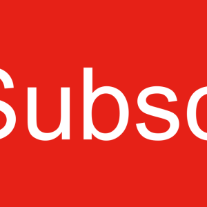 Subscribe button PNG
