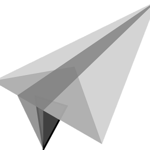 Paper plane PNG