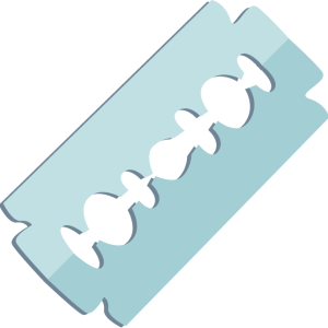 Razor blade PNG