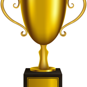 Award trophy cup