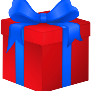 red gift box PNG